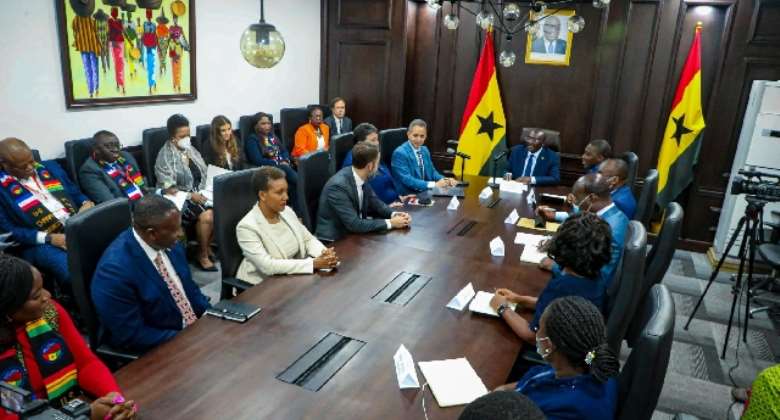 Bawumia welcomes US business delegation