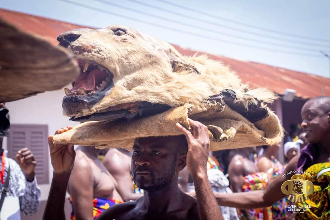 BANWOMA::DRIED AND CURED ANIMAL SKINS.