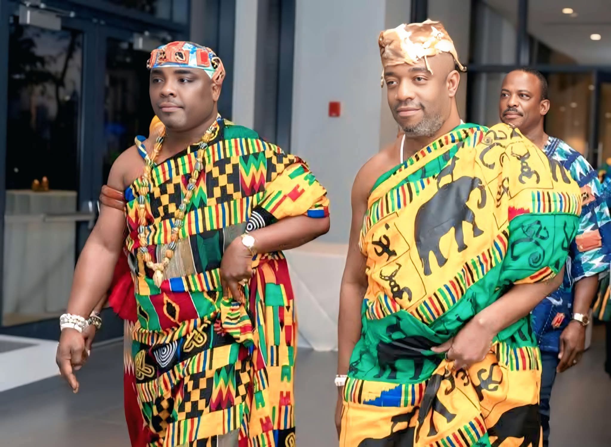 Nii Otintor II Sempe Mantse and King Tackie Teiko Tsuru II