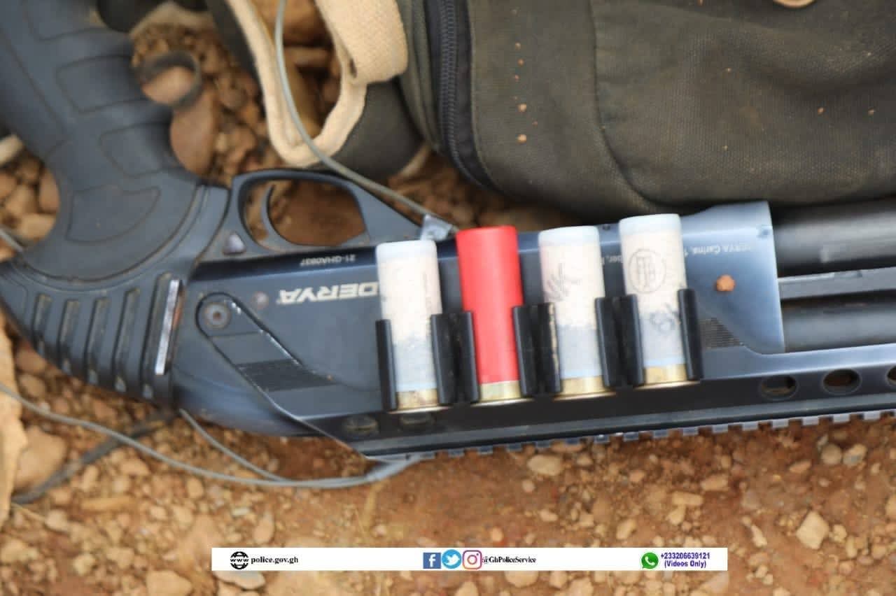 BREAKING NEWS 👉 TWENTY-SEVEN (27) PERSONS ARRESTED, EXCAVATORS AND WEAPONS SEIZED AT ANKAASE GYADAM.