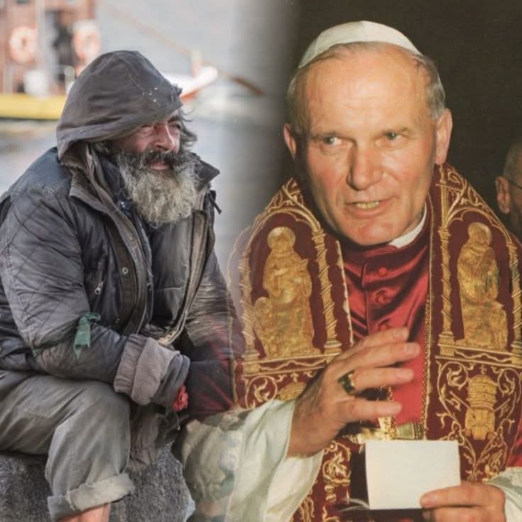 Pope John Paul II and the Beggar Priest