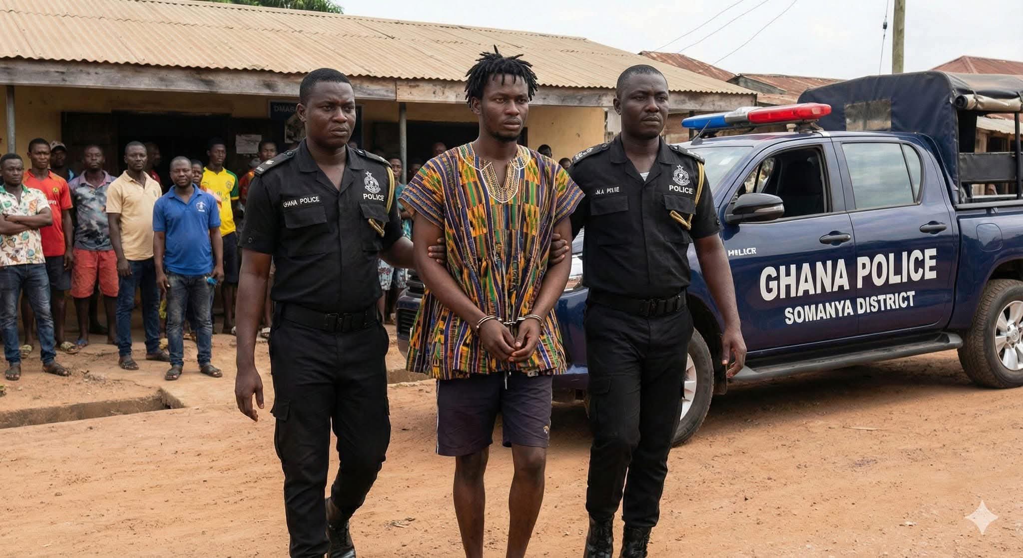 Somanya: 26-Year-Old Fetish Priest Arrested for Allegedly Impregnating 15-Year-Old Girl