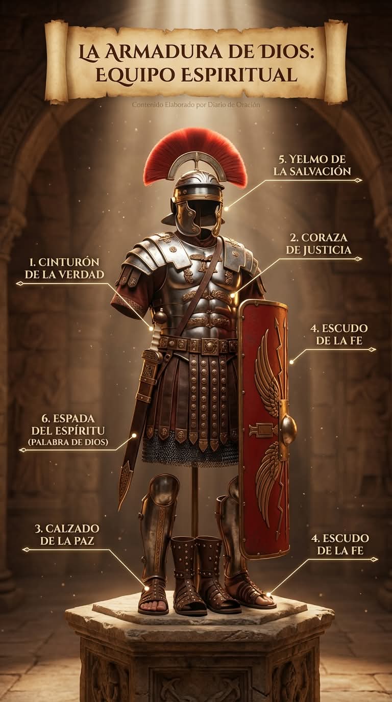 It is not a physical armor, but a set of virtues and truths that God bestows upon us.